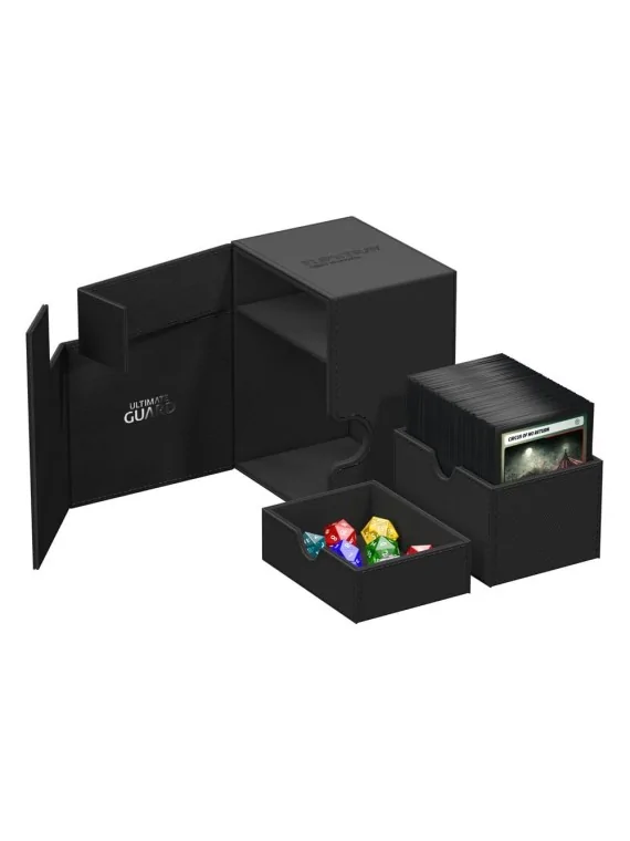 Compra Ultimate Guard Flip`n`Tray 133+ XenoSkin Negro de Ultimate Guar Compra Ultimate Guard Flip`n`Tray 133+ XenoSkin Negro de Ultimate Guar