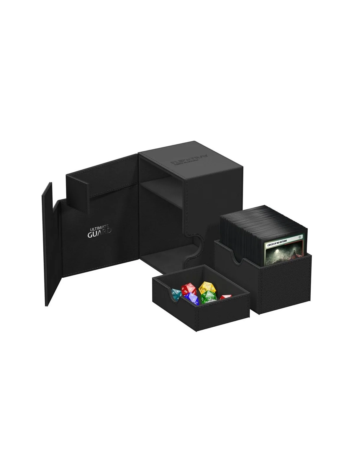 Compra Ultimate Guard Flip`n`Tray 133+ XenoSkin Negro de Ultimate Guar