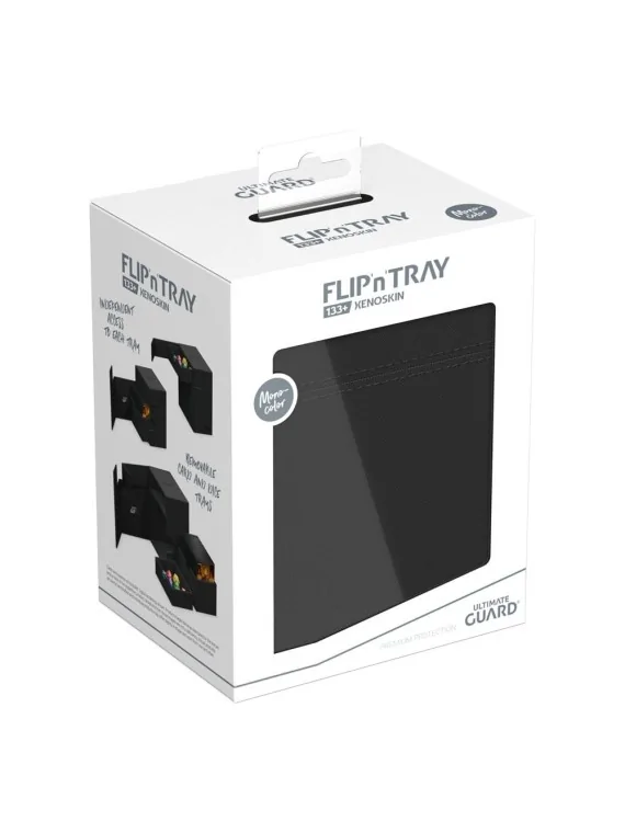 Compra Ultimate Guard Flip`n`Tray 133+ XenoSkin Negro de Ultimate Guar Compra Ultimate Guard Flip`n`Tray 133+ XenoSkin Negro de Ultimate Guar