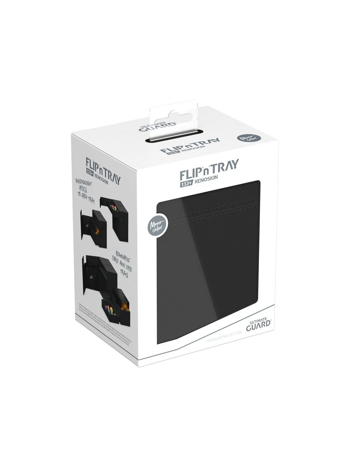 Compra Ultimate Guard Flip`n`Tray 133+ XenoSkin Negro de Ultimate Guar
