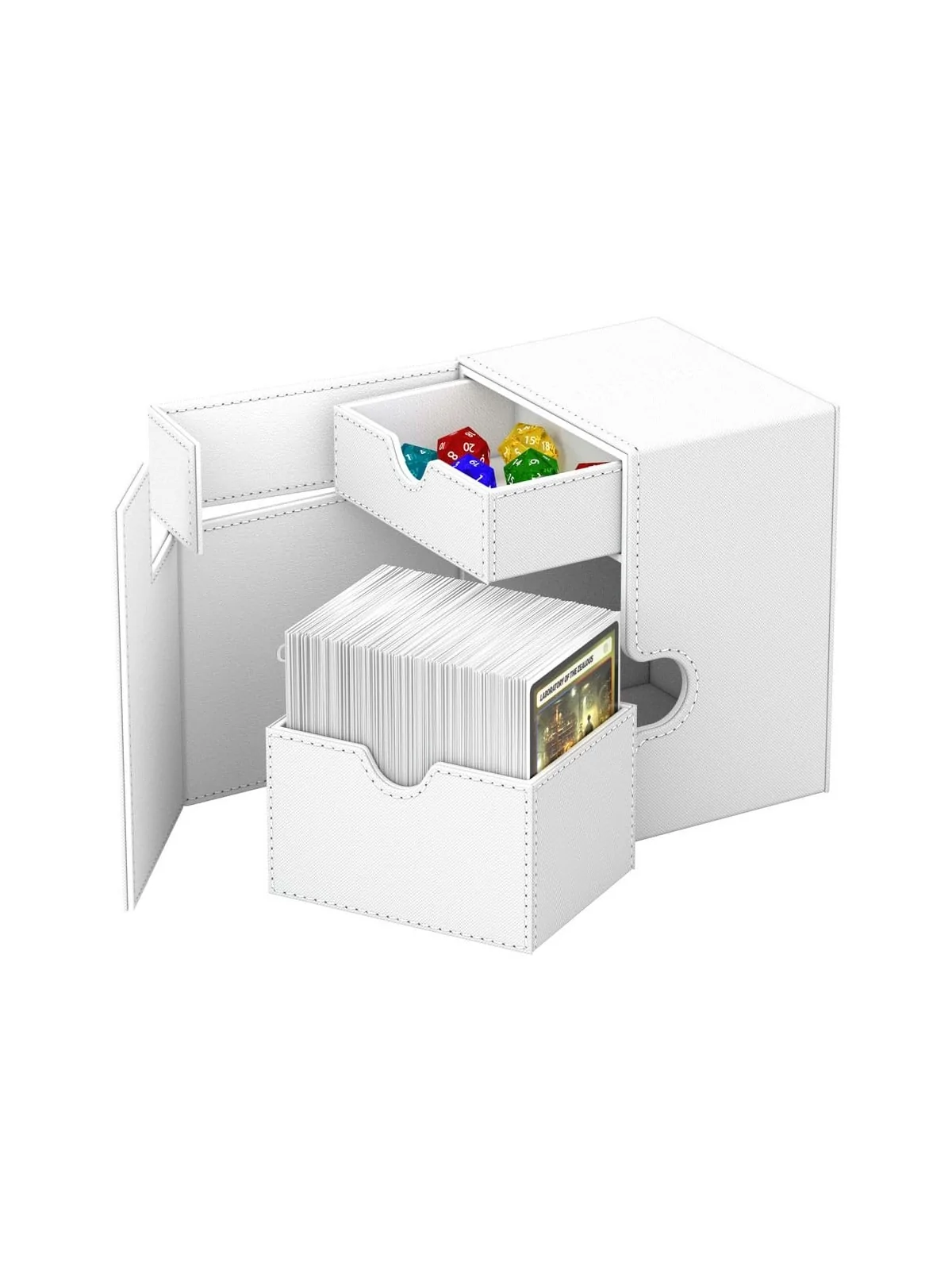 Compra Ultimate Guard Flip`n`Tray 133+ XenoSkin Blanco de Ultimate Gua