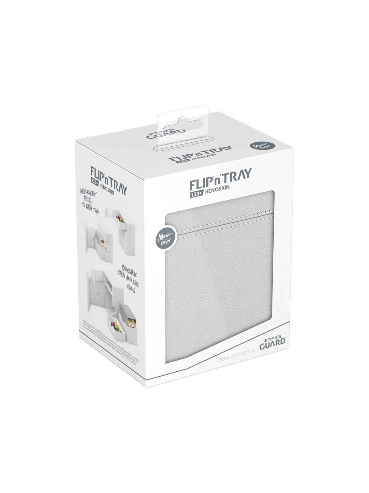 Compra Ultimate Guard Flip`n`Tray 133+ XenoSkin Blanco de Ultimate Gua