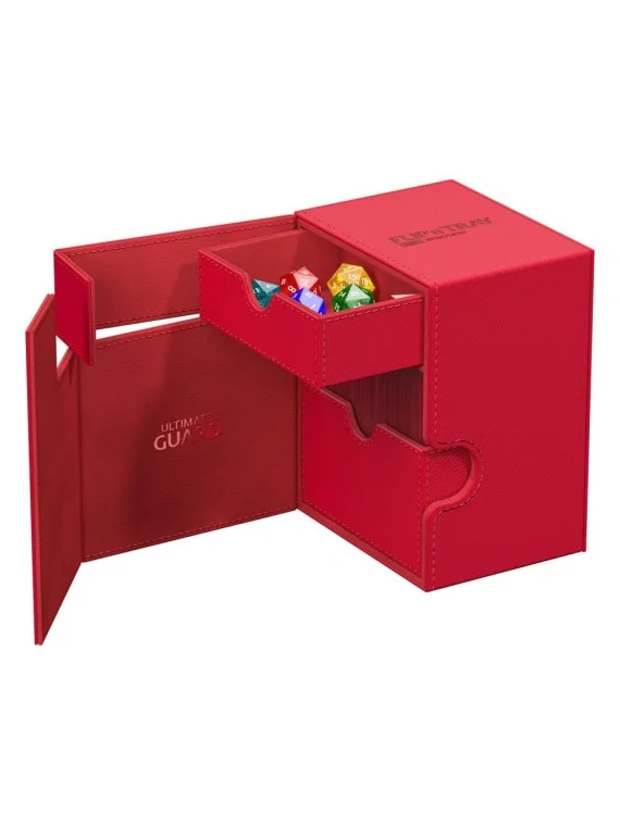 Compra Ultimate Guard Flip`n`Tray 133+ XenoSkin Rojo de Ultimate Guard Compra Ultimate Guard Flip`n`Tray 133+ XenoSkin Rojo de Ultimate Guard