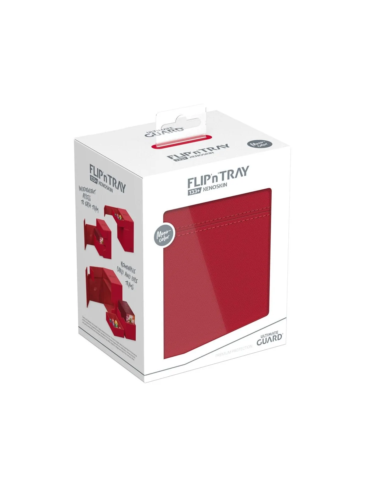 Compra Ultimate Guard Flip`n`Tray 133+ XenoSkin Rojo de Ultimate Guard