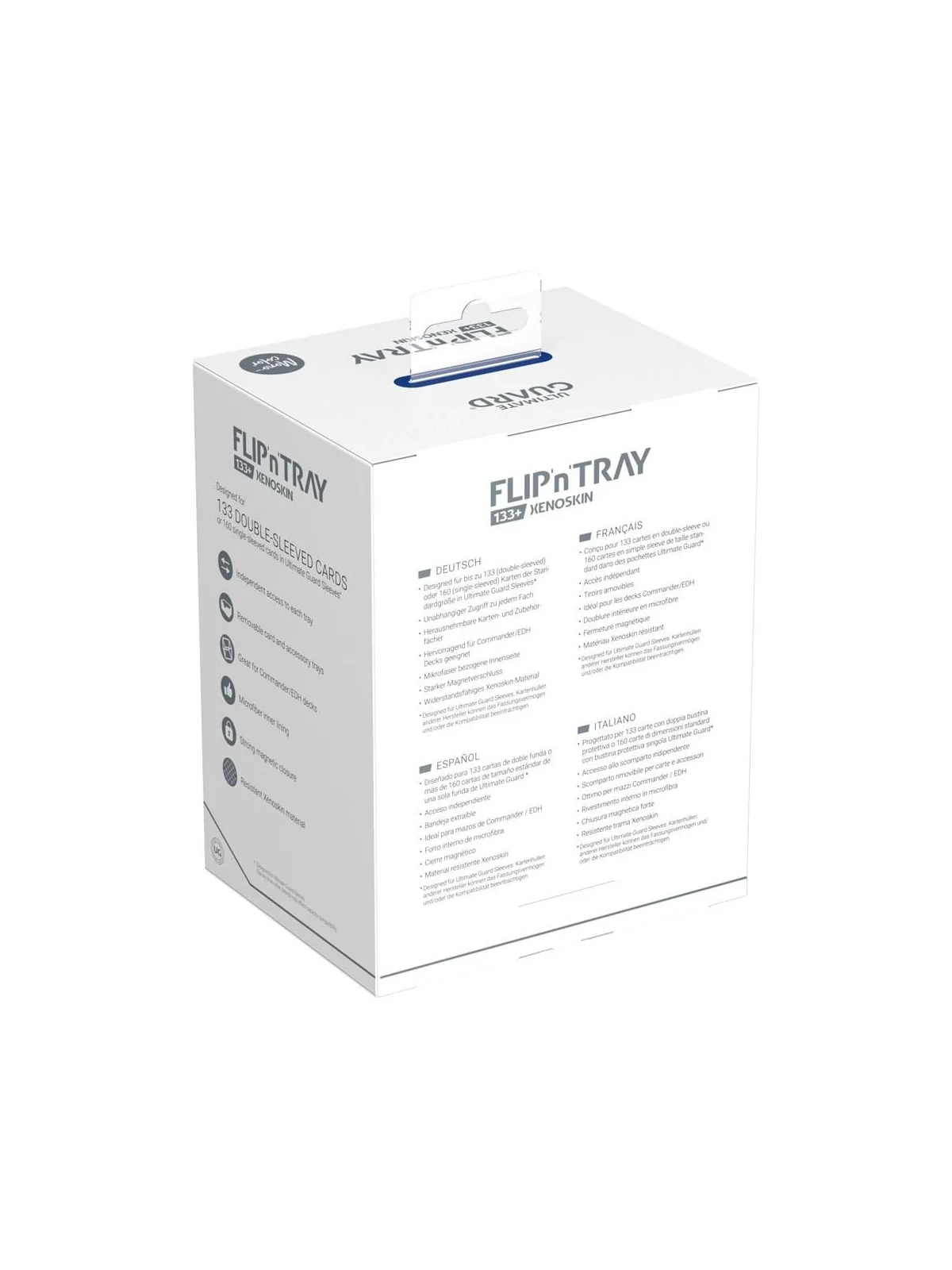 Compra Ultimate Guard Flip`n`Tray 133+ XenoSkin Azul de Ultimate Guard