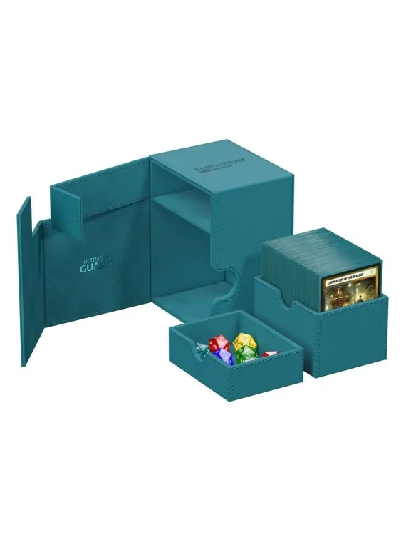 Compra Ultimate Guard Flip`n`Tray 133+ XenoSkin Petrol de Ultimate Gua Compra Ultimate Guard Flip`n`Tray 133+ XenoSkin Petrol de Ultimate Gua