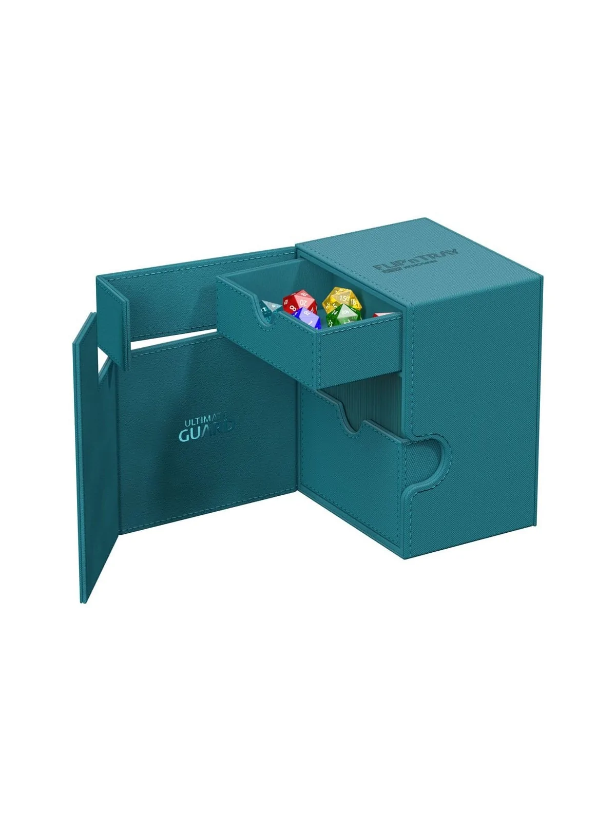 Compra Ultimate Guard Flip`n`Tray 133+ XenoSkin Petrol de Ultimate Gua