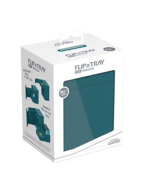 Compra Ultimate Guard Flip`n`Tray 133+ XenoSkin Petrol de Ultimate Gua Compra Ultimate Guard Flip`n`Tray 133+ XenoSkin Petrol de Ultimate Gua