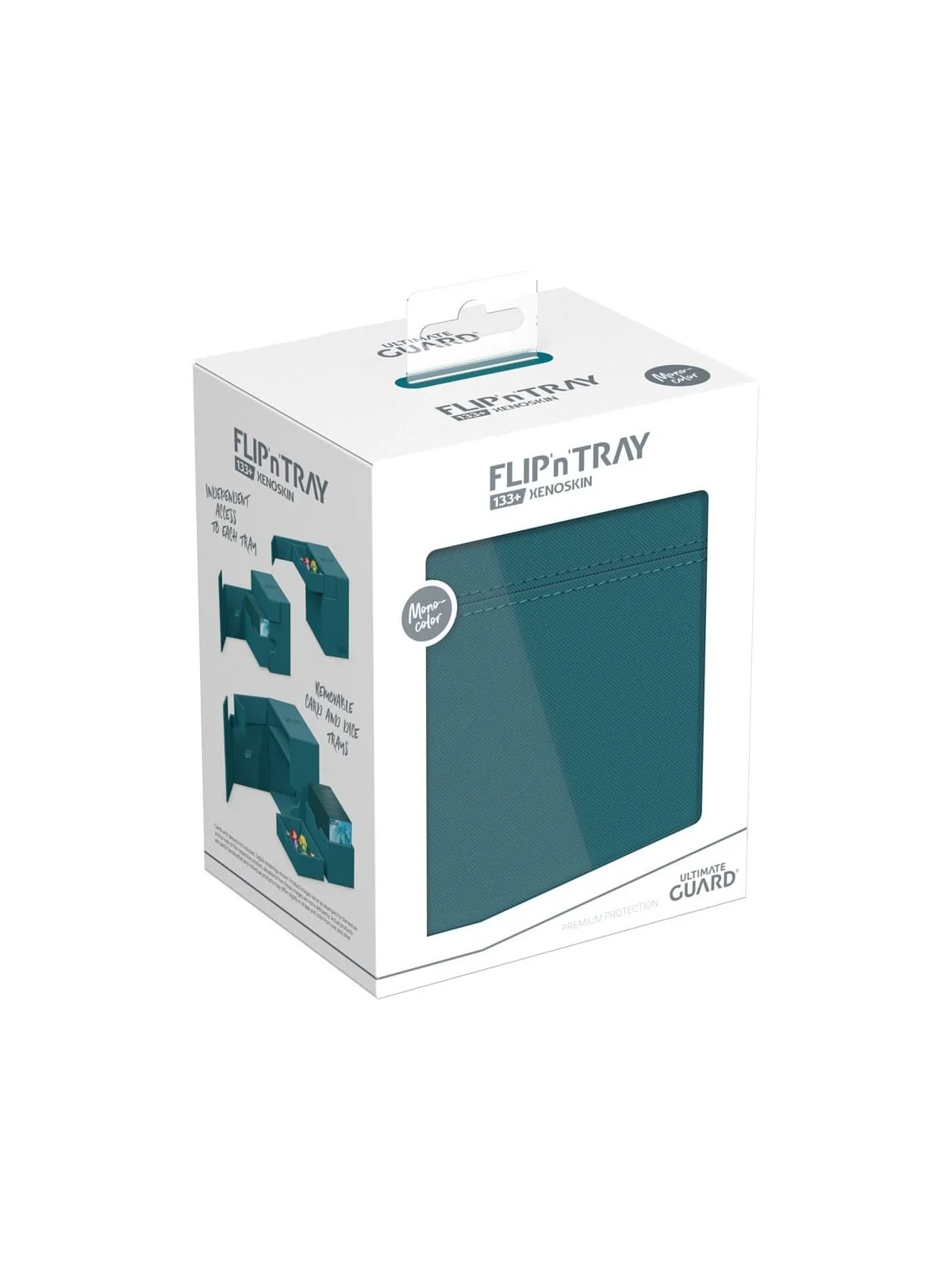 Compra Ultimate Guard Flip`n`Tray 133+ XenoSkin Petrol de Ultimate Gua