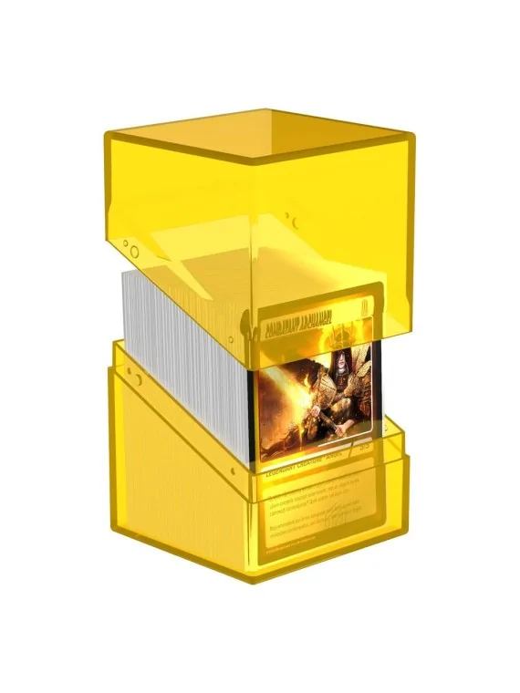 Compra Ultimate Guard Boulder 100+ Clear - Amber de Ultimate Guard al Compra Ultimate Guard Boulder 100+ Clear - Amber de Ultimate Guard al