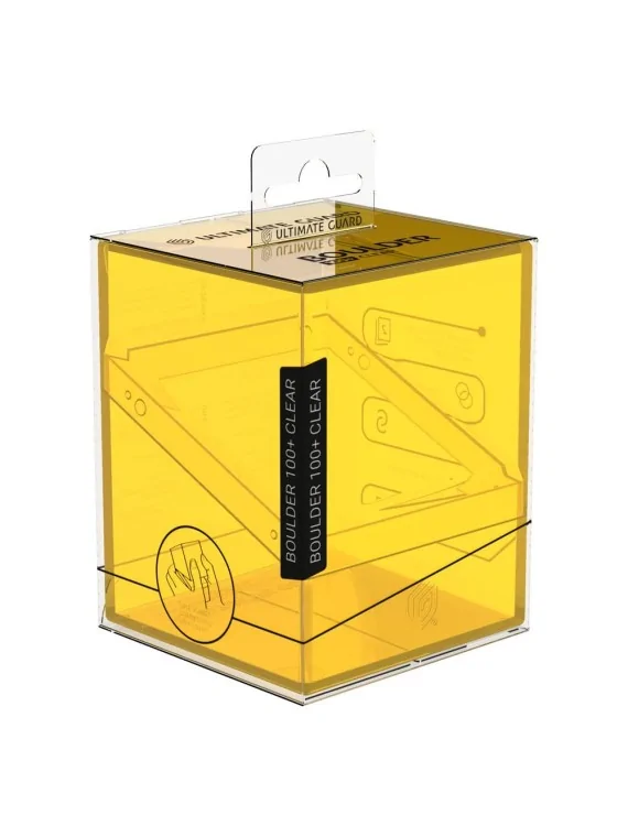 Compra Ultimate Guard Boulder 100+ Clear - Amber de Ultimate Guard al Compra Ultimate Guard Boulder 100+ Clear - Amber de Ultimate Guard al