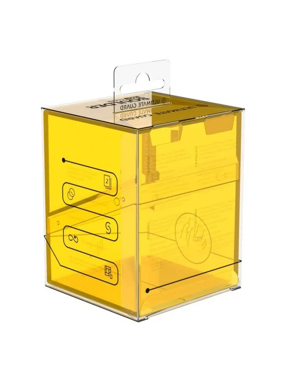 Compra Ultimate Guard Boulder 100+ Clear - Amber de Ultimate Guard al Compra Ultimate Guard Boulder 100+ Clear - Amber de Ultimate Guard al
