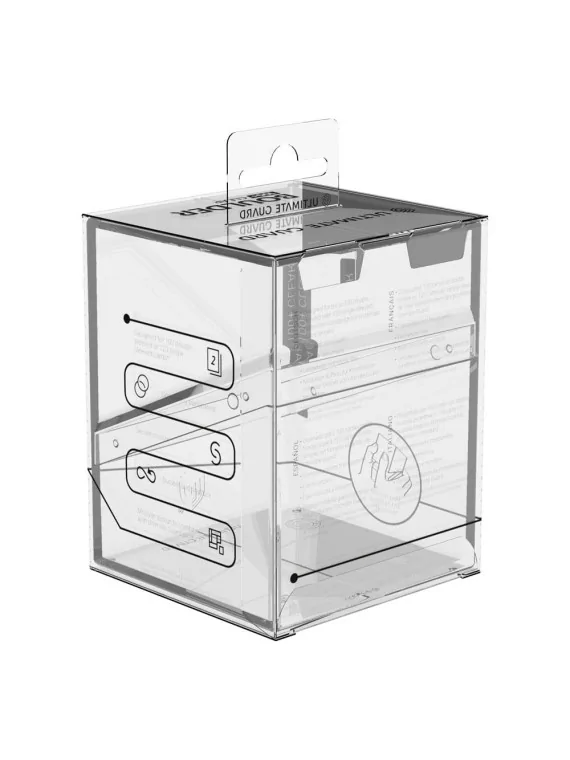 Compra Ultimate Guard Boulder 100+ Clear - Transparent de Ultimate Gua Compra Ultimate Guard Boulder 100+ Clear - Transparent de Ultimate Gua