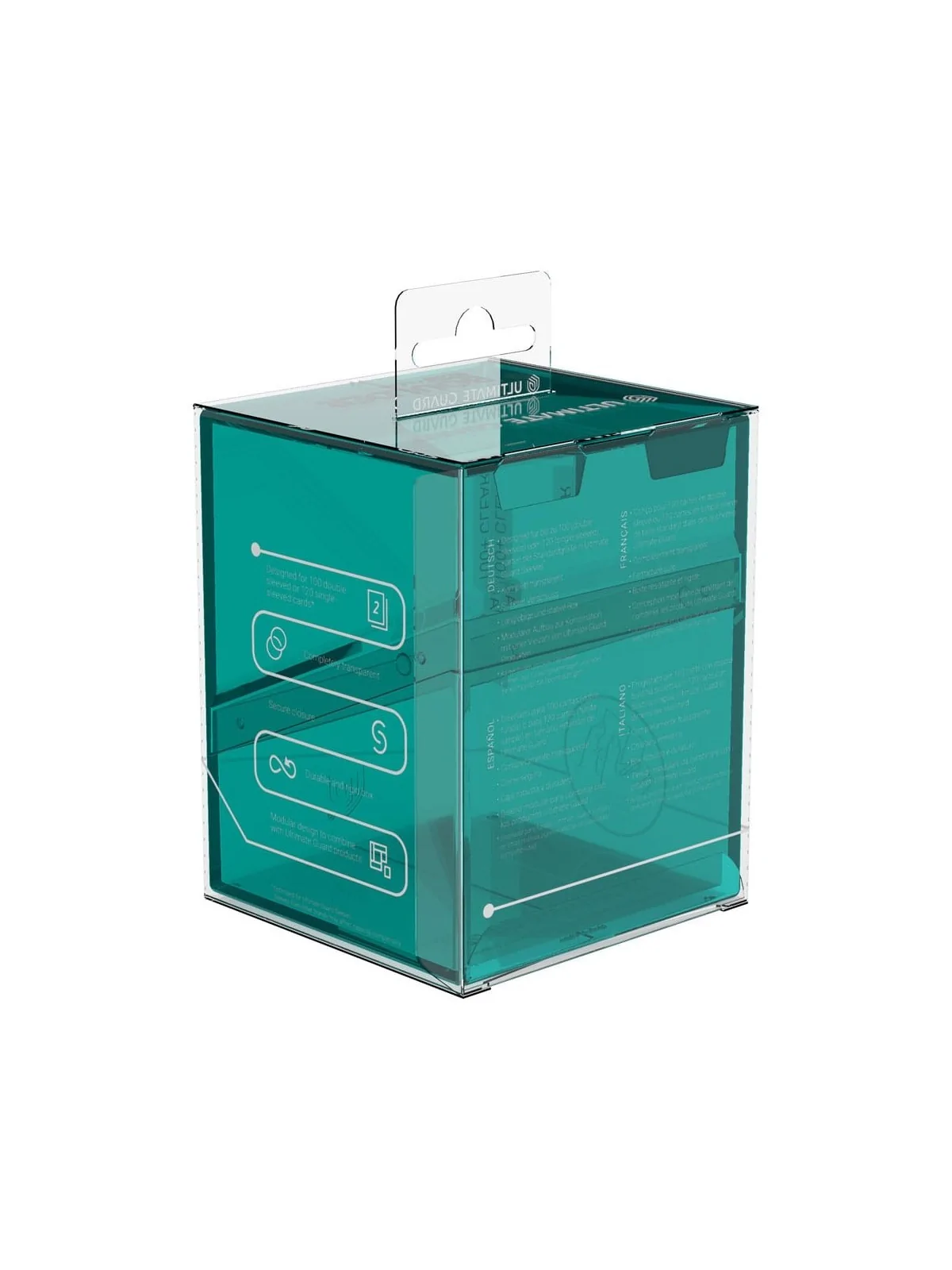 Compra Ultimate Guard Boulder 100+ Clear - Malachite de Ultimate Guard