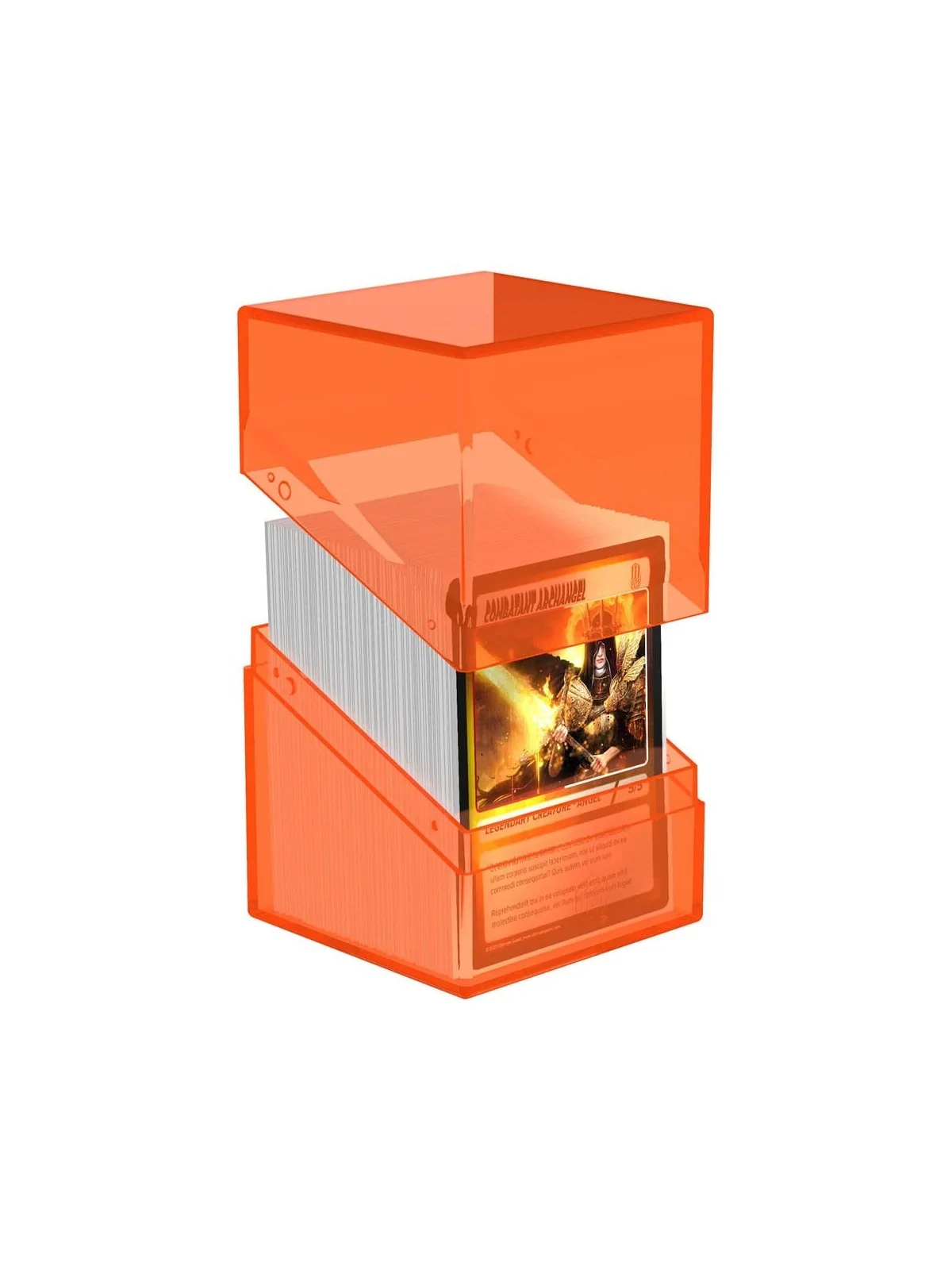Compra Ultimate Guard Boulder 100+ Clear - Poppy Topaz de Ultimate Gua