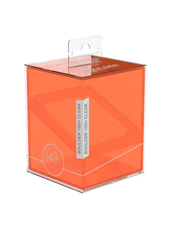 Compra Ultimate Guard Boulder 100+ Clear - Poppy Topaz de Ultimate Gua Compra Ultimate Guard Boulder 100+ Clear - Poppy Topaz de Ultimate Gua