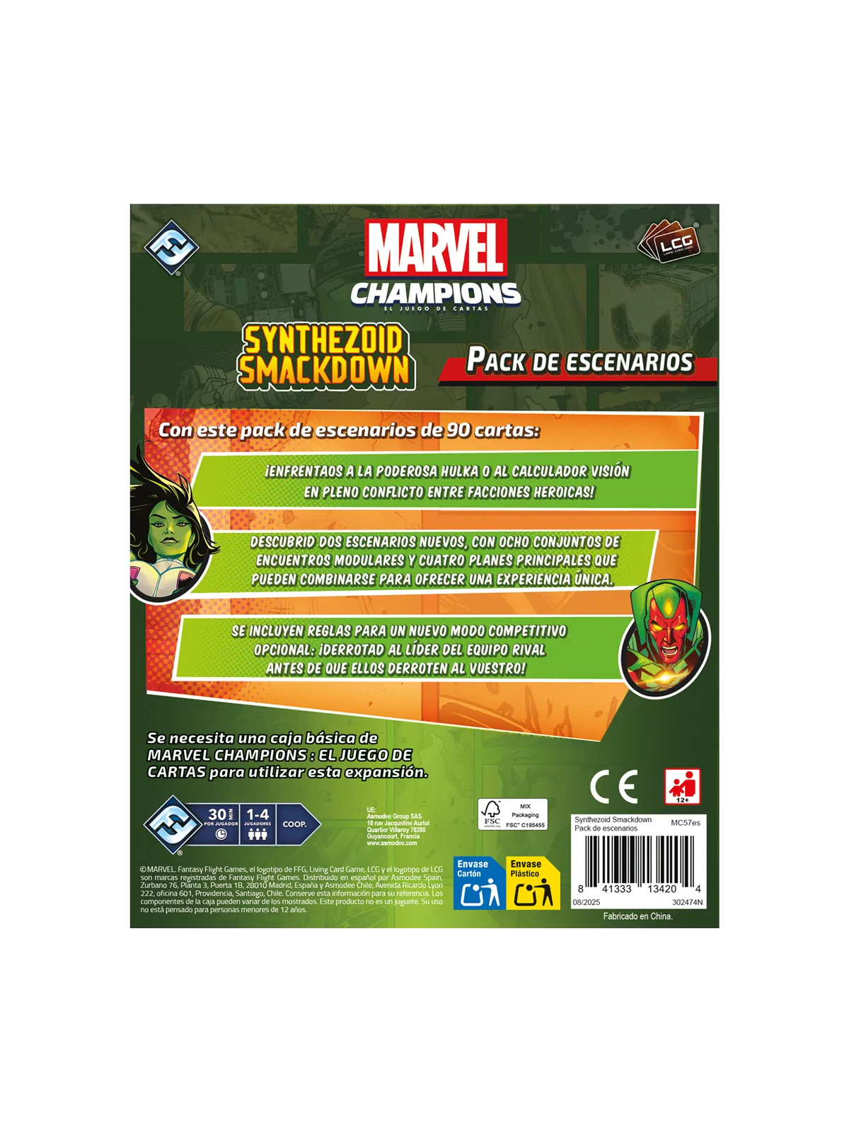Compra Marvel Champions: Synthezoid Smackdown Scenario Pack de Fantasy