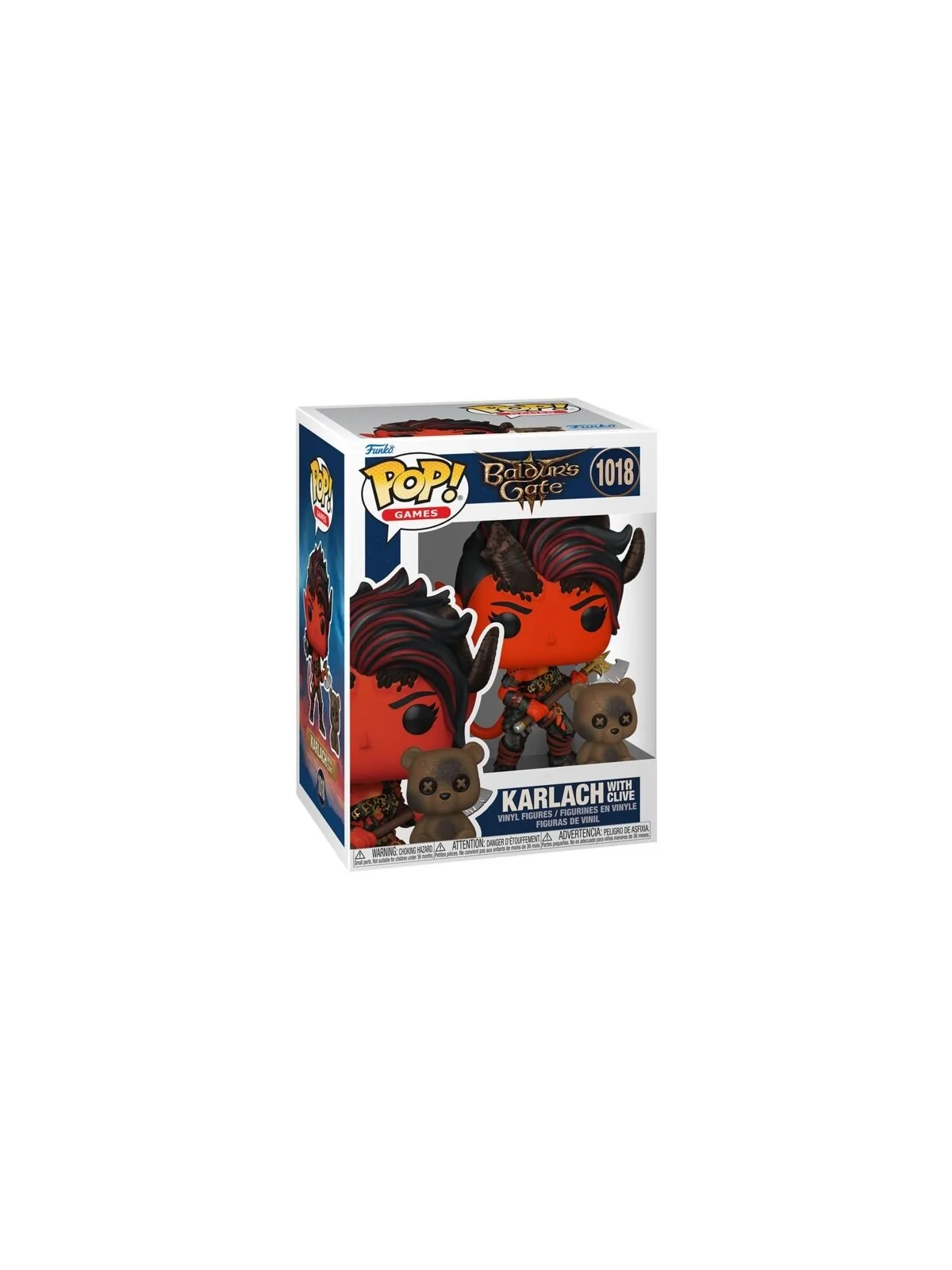 Compra Funko POP! Baldur's Gate: Karlach with Clive (1018) de Funko al