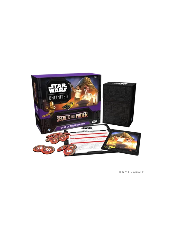 Compra Star Wars Unlimited: Secretos del Poder Caja de Presentación de