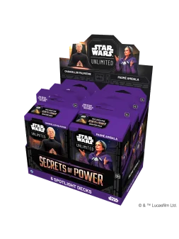 Compra Star Wars Unlimited: Secrets of Power Spotlight Mazos (6) de Fa