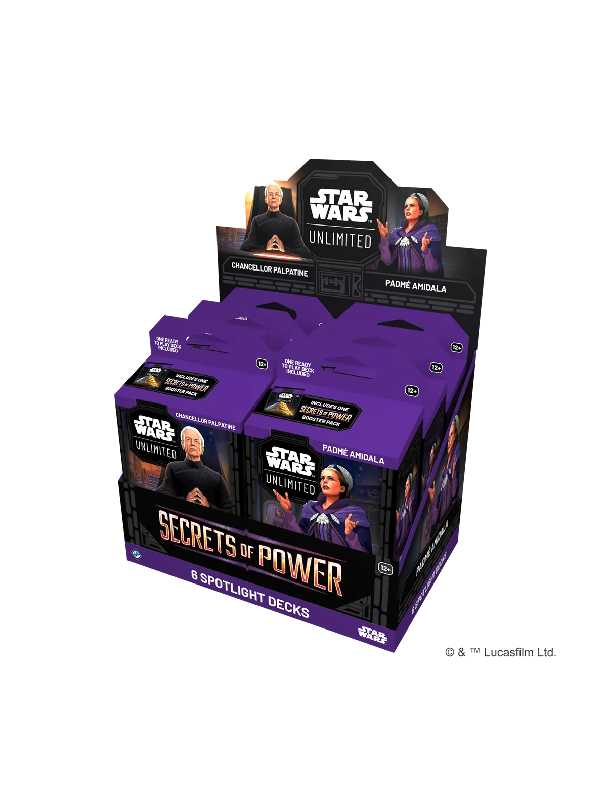 Compra Star Wars Unlimited: Secrets of Power Spotlight Mazos (6) de Fa