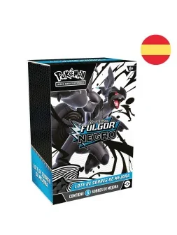 Compra Pokemon TCG: Fulgor Negro – Booster Bundle (ESP) de Bandai al m