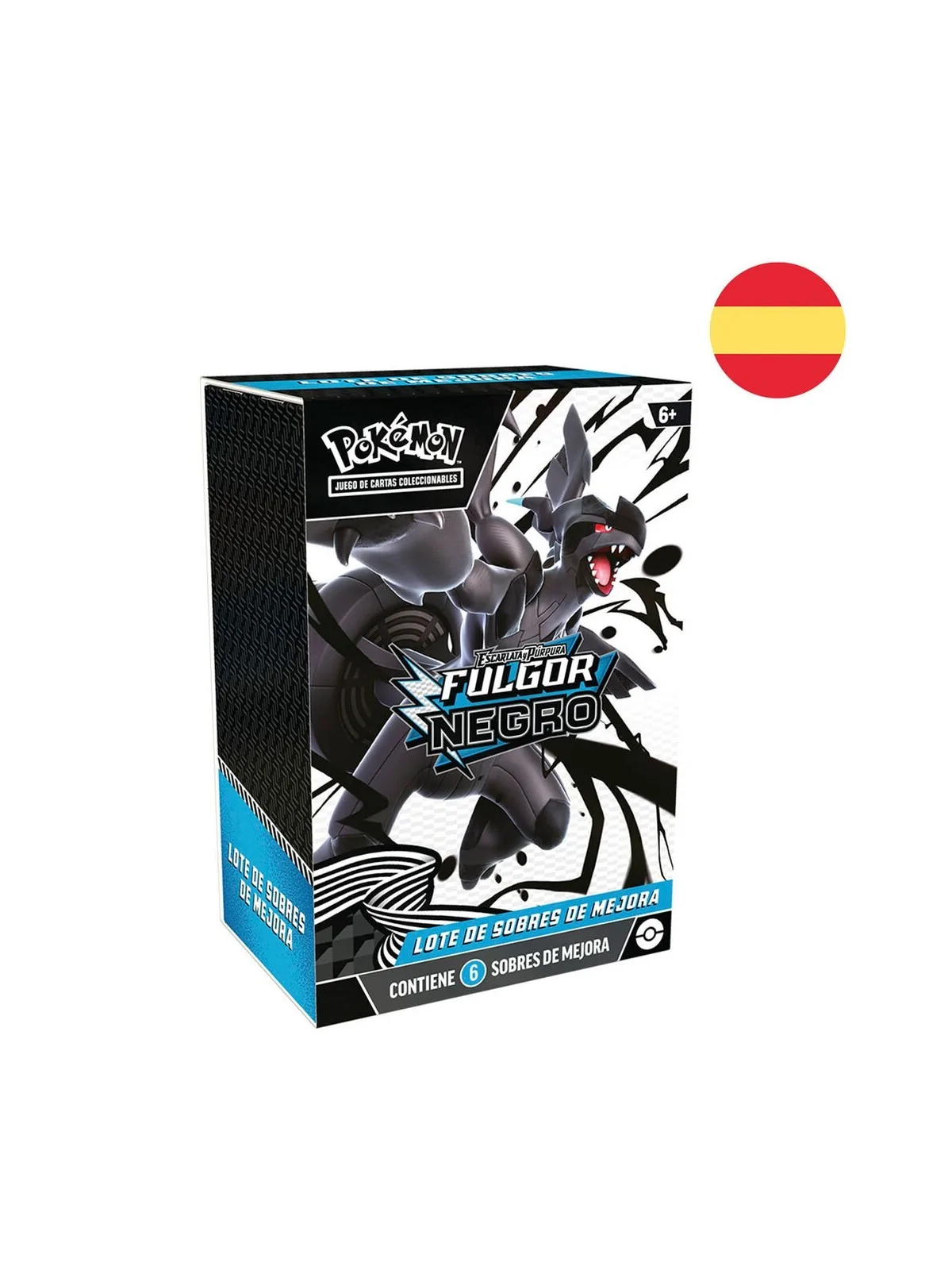 Compra Pokemon TCG: Fulgor Negro – Booster Bundle (ESP) de Bandai al m