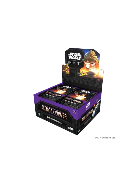 Compra Star Wars Unlimited: Secrets of Power Booster Display (24) de F