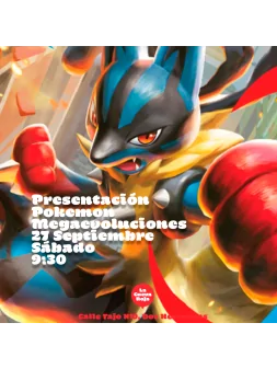 Compra Presentación Pokémon - 27 Septiembre de  al mejor precio (30,00