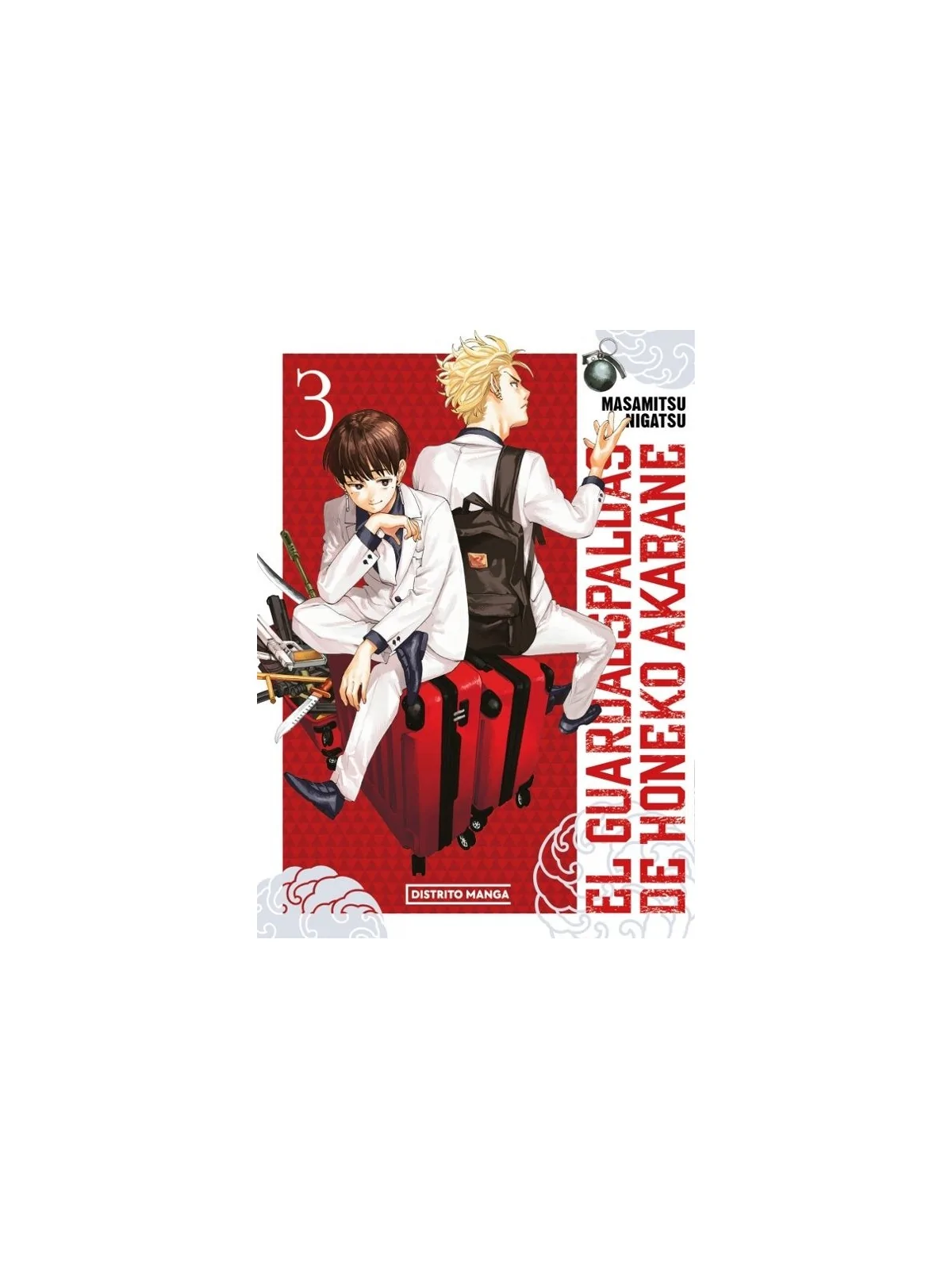 Compra El Guardaespaldas de Honeko Akabane 03 de Distrito Manga al mej