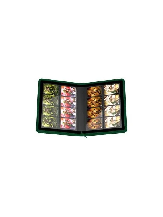 Compra Ultimate Guard Zipfolio 320: 16 Pocket XenoSkin Verde de Ultima