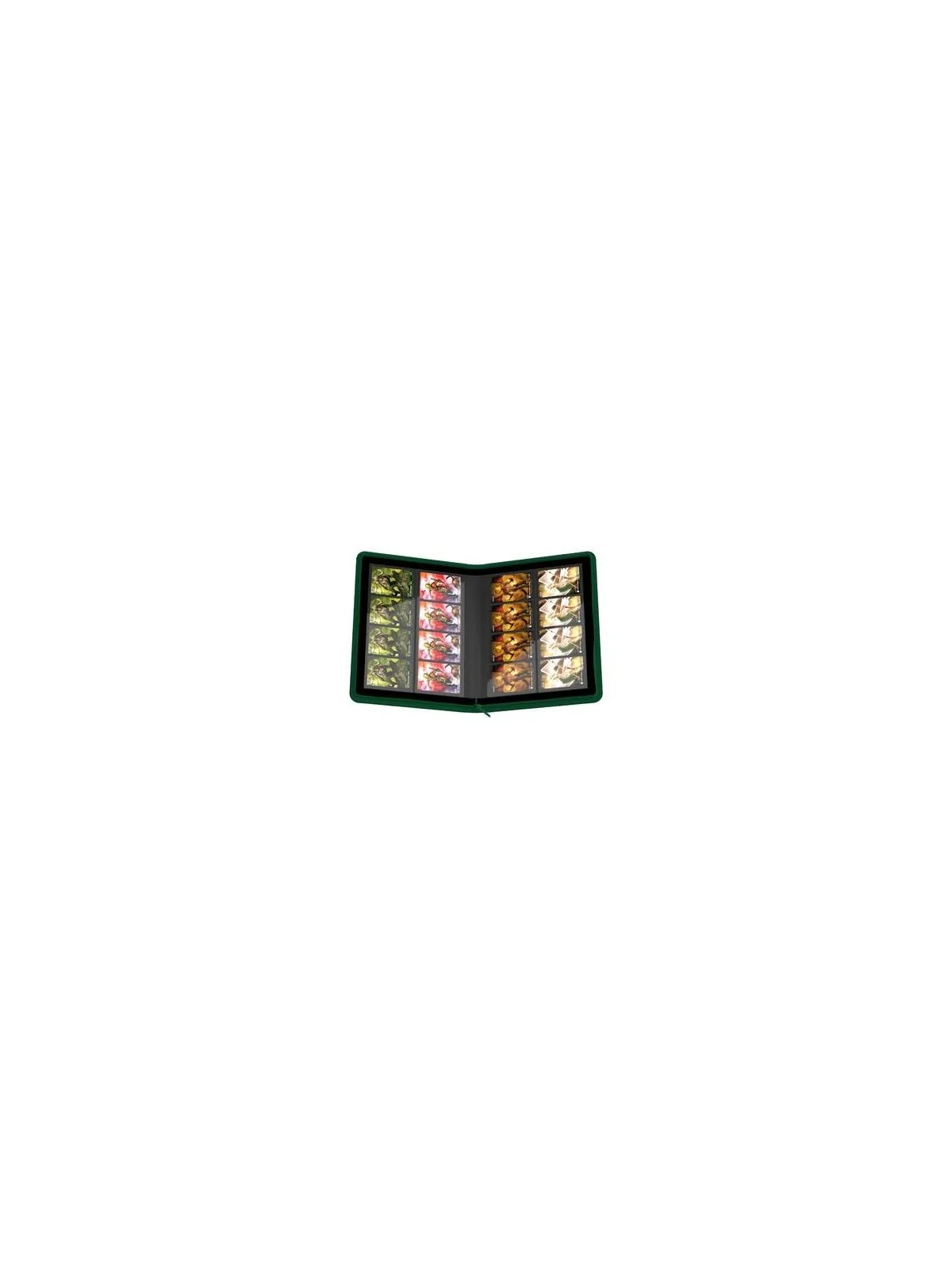 Compra Ultimate Guard Zipfolio 320: 16 Pocket XenoSkin Verde de Ultima