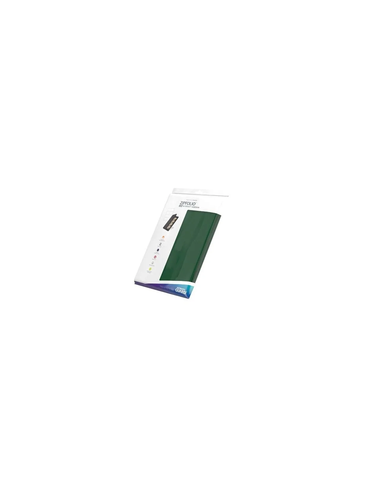Compra Ultimate Guard Zipfolio 320: 16 Pocket XenoSkin Verde de Ultima
