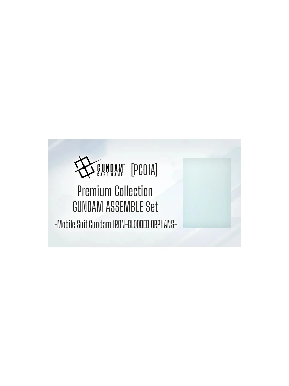 Compra Gundam Card Game: PC01A Premium Collection Assemble Set Iron-Bl