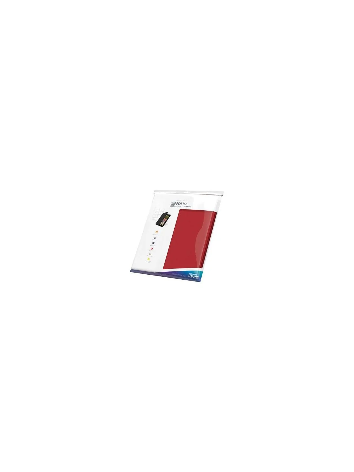 Compra Ultimate Guard Zipfolio 480: 24 Pocket XenoSkin (Quadrow) - Roj