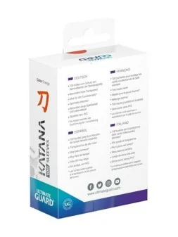 Compra Ultimate Guard Katana Sleeves Tamaño Estándar Naranja (100) de 