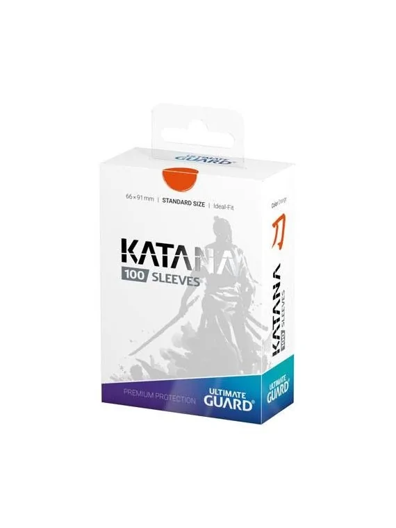 Compra Ultimate Guard Katana Sleeves Tamaño Estándar Naranja (100) de 
