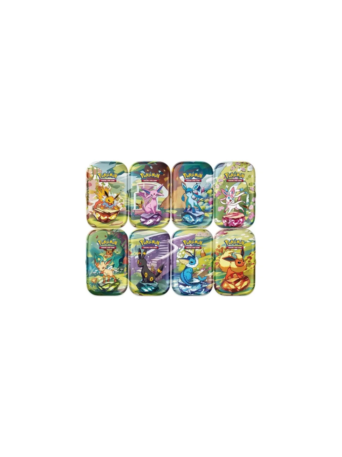Compra Pokemon TCG: Mini Latas Prismatic Evolutions (Ingles) de Bandai