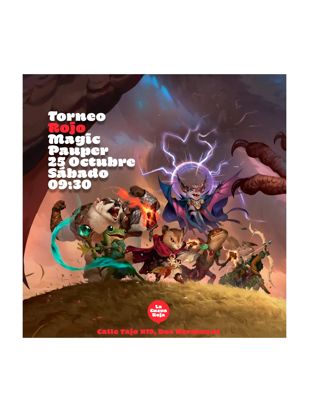 Compra Torneo Rojo Magic Pauper - 25 Octubre de  al mejor precio (15,0