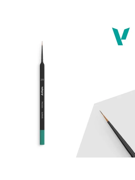 Compra Vallejo Precision: Pelo Sintético - Mango Triangular Size 2/0 (