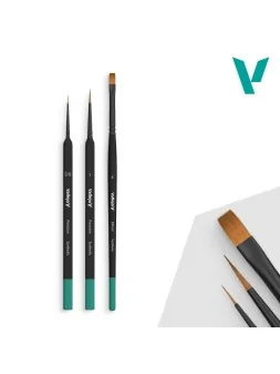 Compra Vallejo Precision Starter Set: Pelo Sintético - Mango Triangula