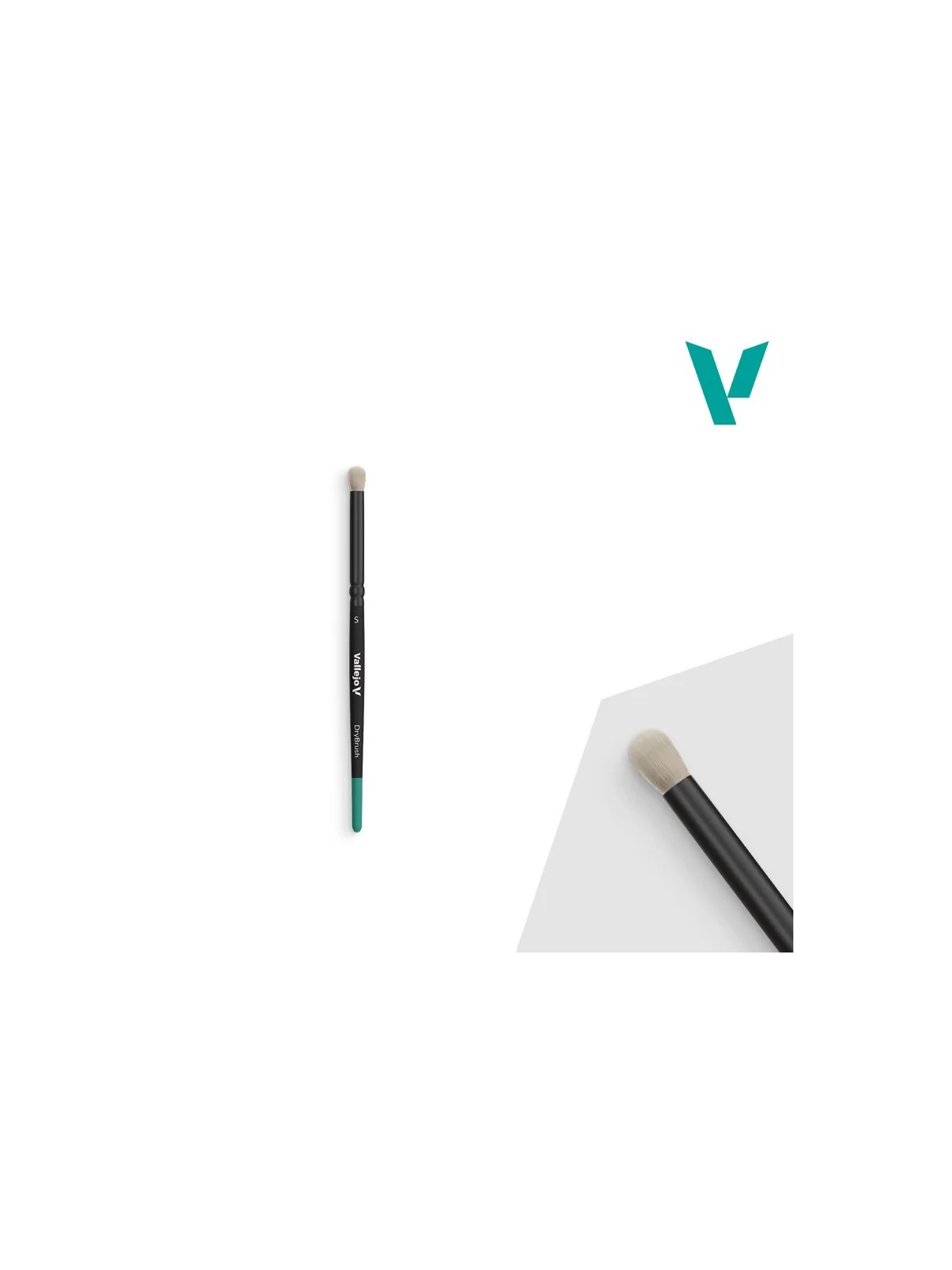 Compra Vallejo Dry Brush - Pelo Natural (Small) de Vallejo al mejor pr
