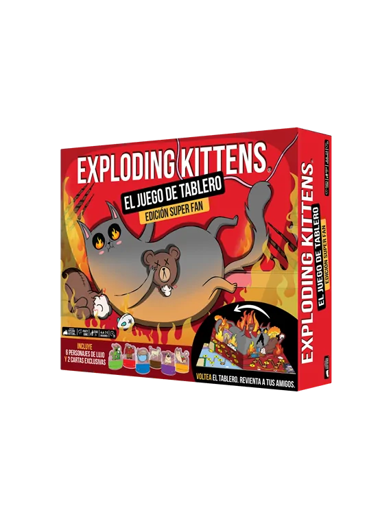 Compra Exploding Kittens: The Board Game Super Fan Ed. de Exploding Ki