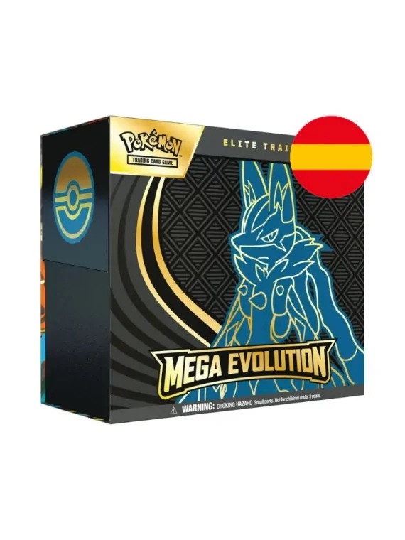 Compra Pokemon TCG: Caja de Entrenador Elite Pokemon Megaevolución Neg