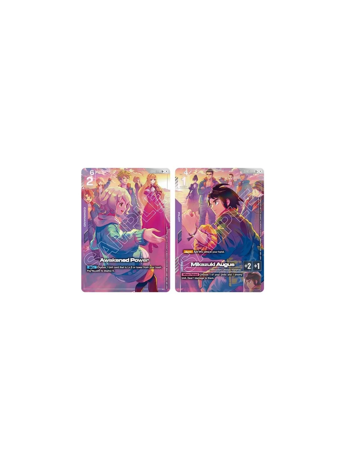 Compra Gundam Card Game: PB02 Premium Accessory Set Mobile Suit Iron B