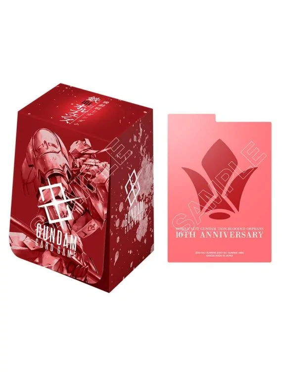 Compra Gundam Card Game: PB02 Premium Accessory Set Mobile Suit Iron B Compra Gundam Card Game: PB02 Premium Accessory Set Mobile Suit Iron B