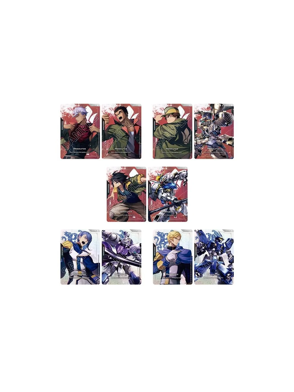 Compra Gundam Card Game: PB02 Premium Accessory Set Mobile Suit Iron B