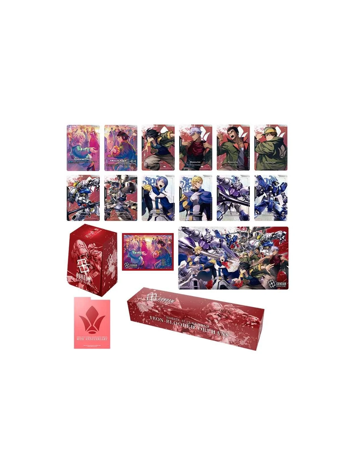 Compra Gundam Card Game: PB02 Premium Accessory Set Mobile Suit Iron B