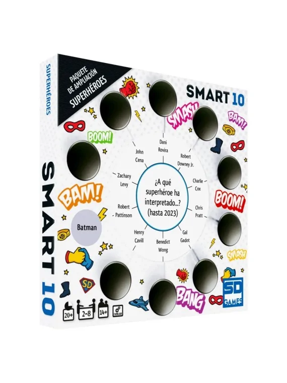 Compra Smart 10: Superhéroes - Paquete de Ampliación de SD GAMES al me Compra Smart 10: Superhéroes - Paquete de Ampliación de SD GAMES al me