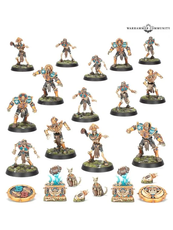 Compra Blood Bowl: Equipo Tomb Kings (202-52) de Games Workshop al mej